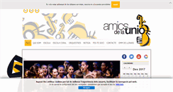 Desktop Screenshot of amicsdelaunio.org